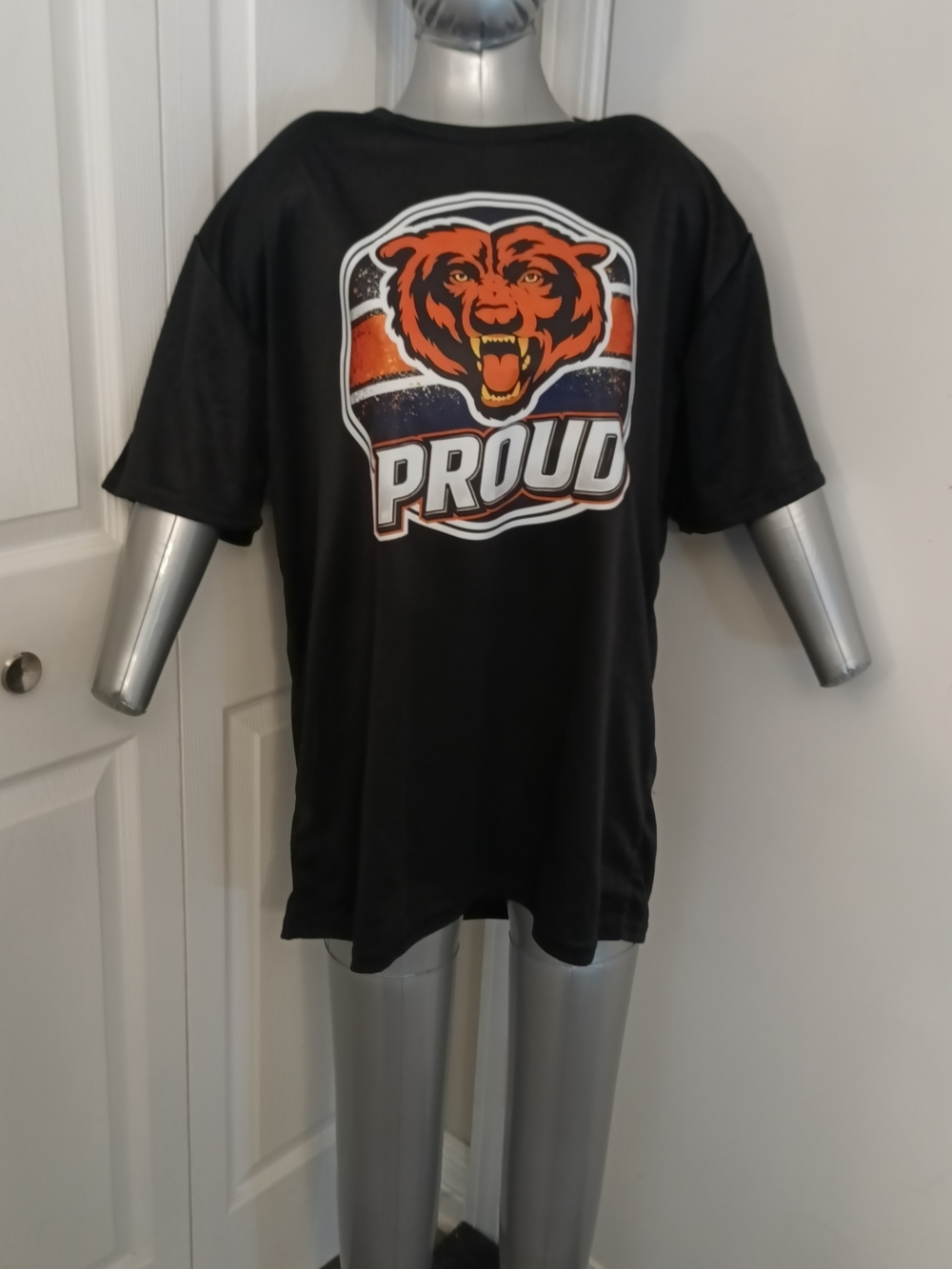 Mens Chicago Bears 'Proud' Graphic T‑Shirt New 6XL